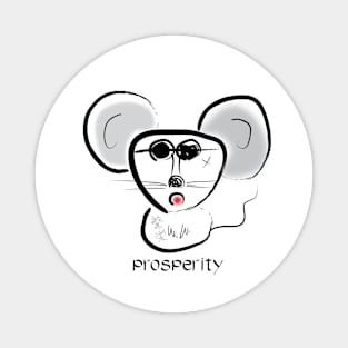 Prosperity Mouse Magnet